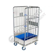 عربات الغسيل الصناعية على عجلات